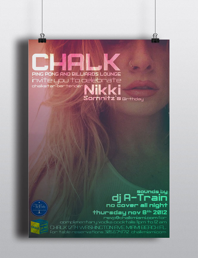 Chalk Flyer