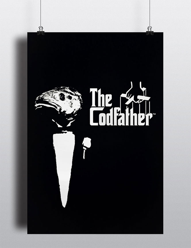 The Codfather Movie Poster Spoof